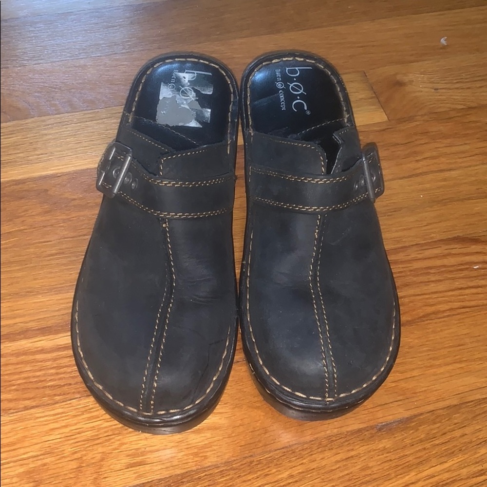 B.O.C. Born Concept Black Mule